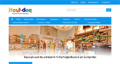 Desktop Screenshot of hout-doe.nl